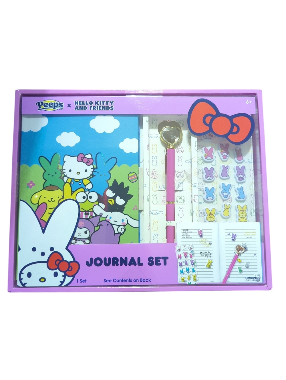 Peeps X Hello Kitty & Friends Journal Set Brand New.